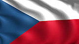 Flag from Czech Republic